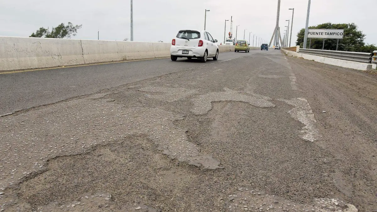 Puente Tampico piden  remodelación a Capufe 